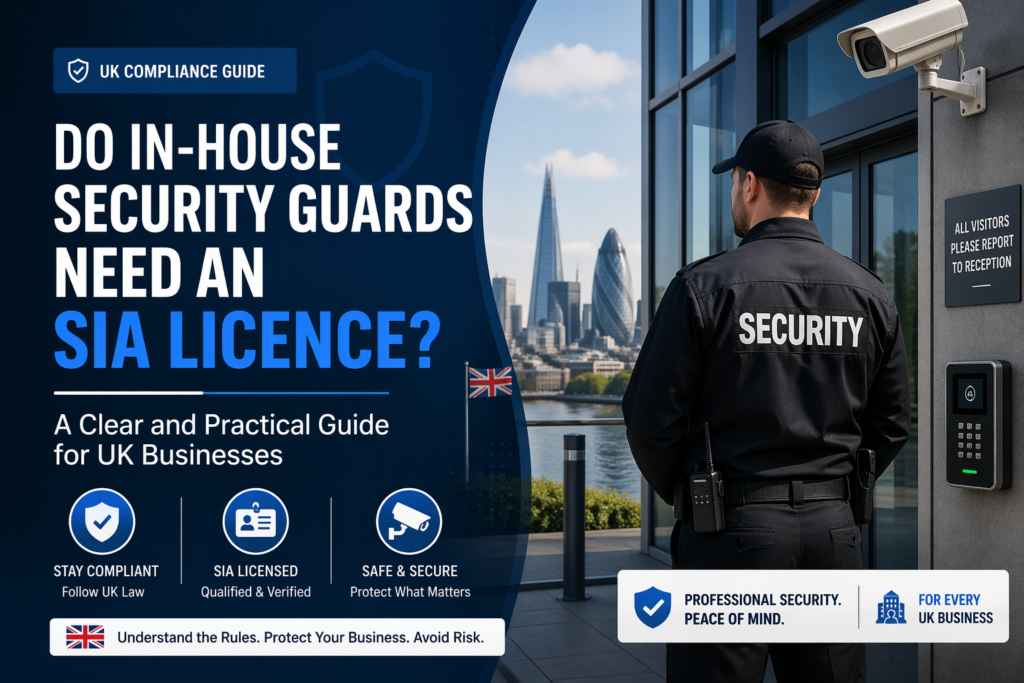 SIA security courses
