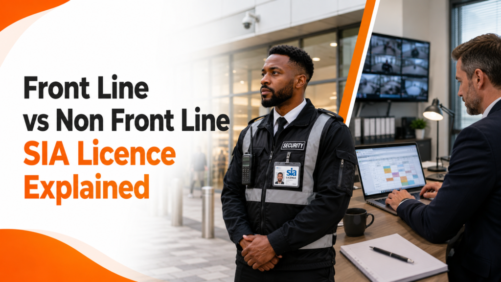 security licence UK