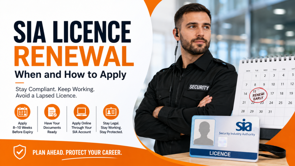 SIA Licence Renewal
