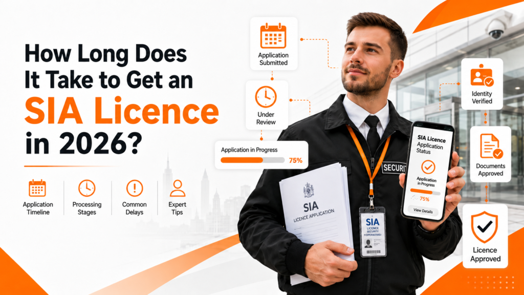 SIA Licence application timeline guide